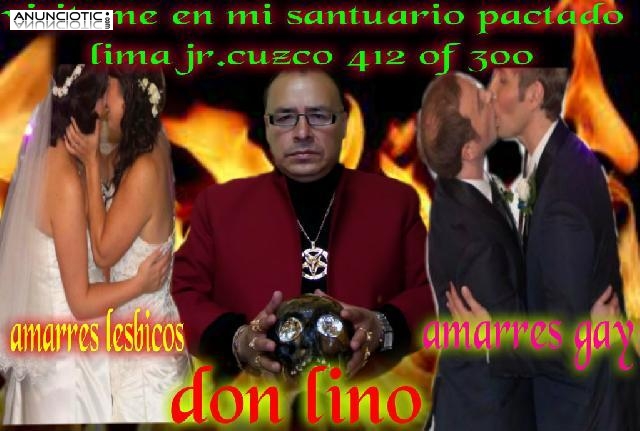 AMARRES PACTADOS LOS MAS FUERTES DEL MUNDO-DON LINO &Uacute;NICO EN LATINOAMERICA