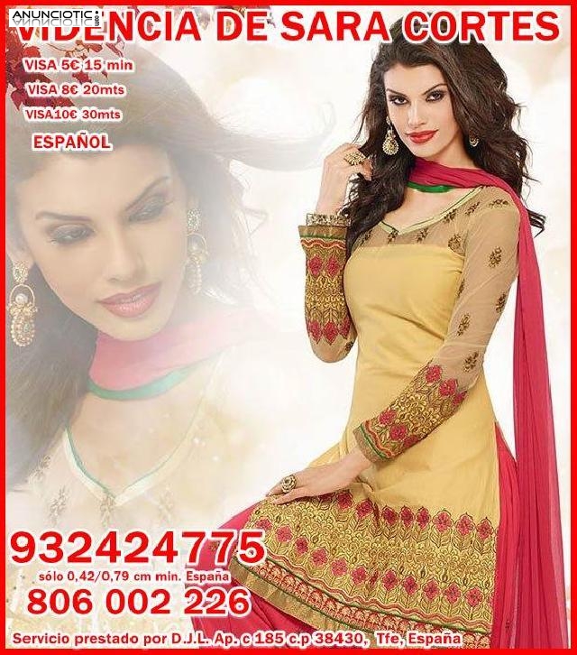 Tarot Visa  Sara Cortes 932 424 775  desde 5� 15 min, 8� 20mts 10� 30mts.60