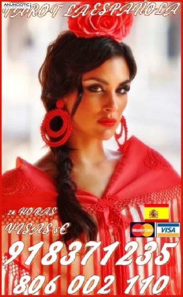 Tarot Visa LA ESPA&Ntilde;OLA 918 371 235 desde 4� 15 mtos, las 24 horas a su 