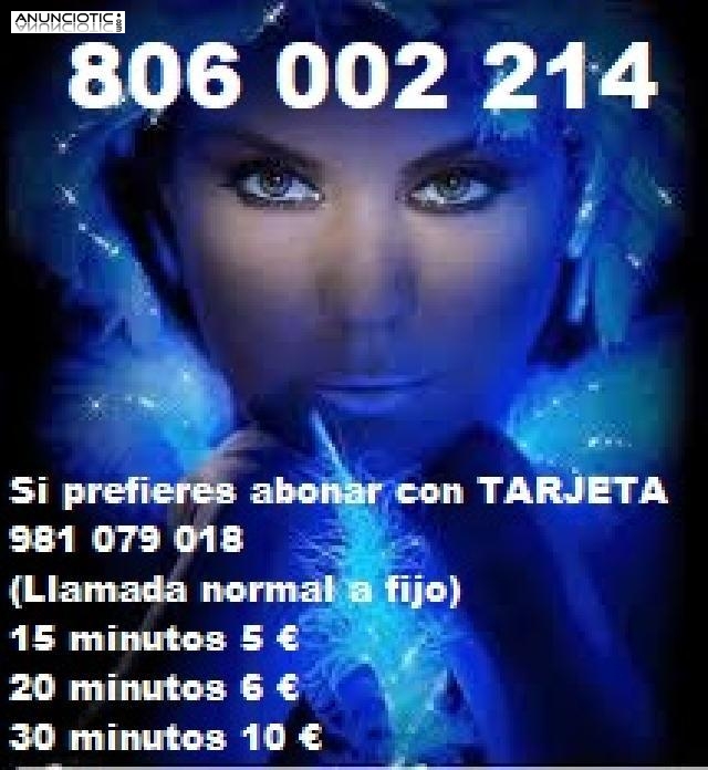 Videncia por tel&eacute;fono con visa 5� 15 min 922 099 707