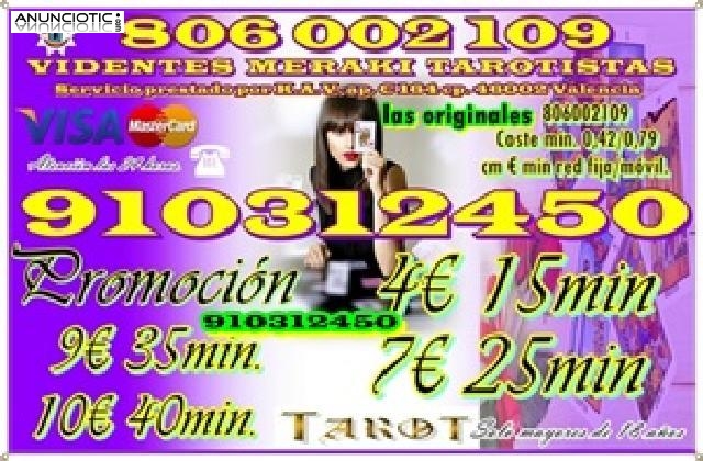 TAROT ECON&Oacute;MICO Y FIABLE PROMOCI&Oacute;N VISA  7� 25 minutos 