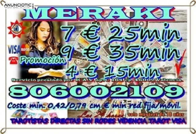 TAROT ECON&Oacute;MICO Y FIABLE PROMOCI&Oacute;N VISA  10� 40  minutos 