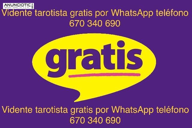 Vidente gratis tarotista gratuita primera consulta teléfono 670 340 690