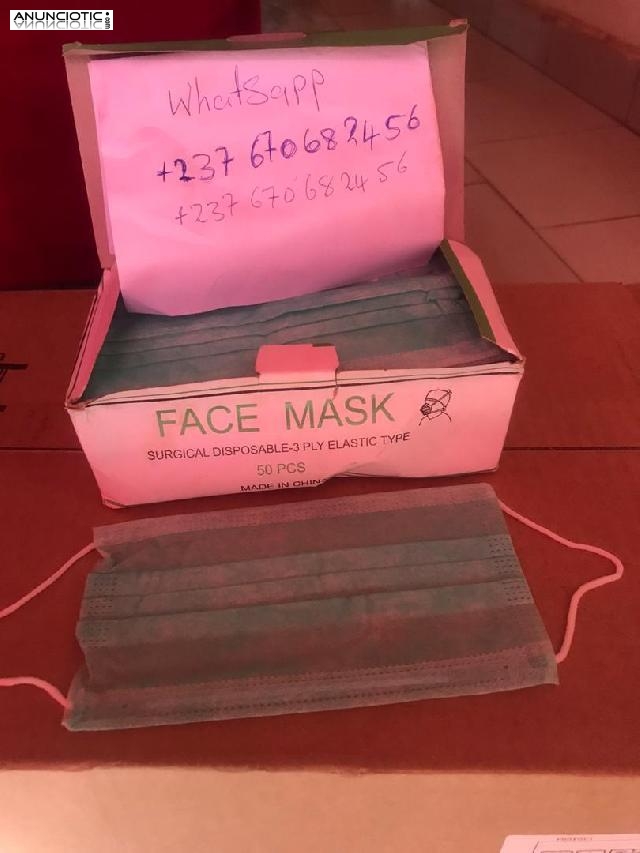 3-Ply Disposable Ear-loop Face Masks
