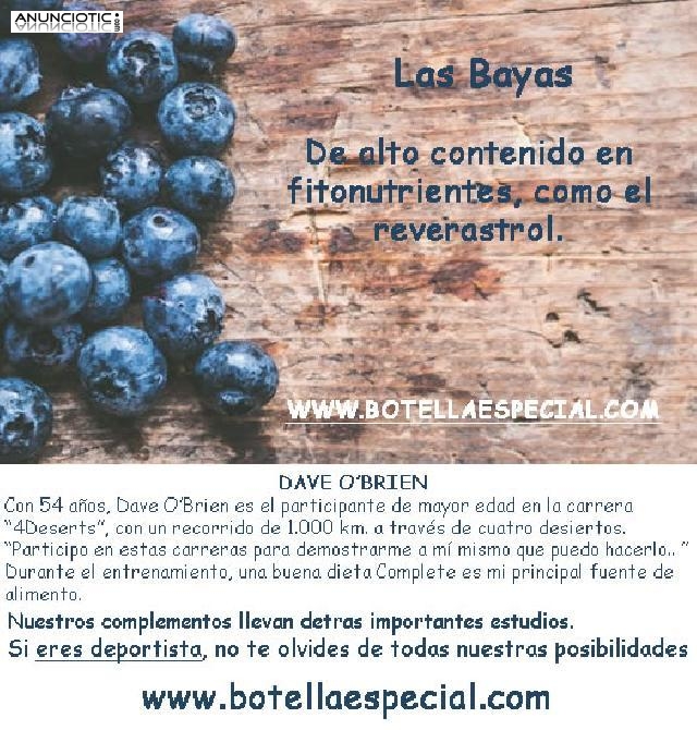 Complementos para la Alimentaci&oacute;n, totalmente Naturales.