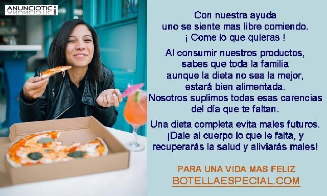 Complementos para la Alimentaci&oacute;n, totalmente Naturales.