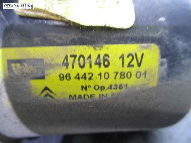 Motor limpia del. de berlingo