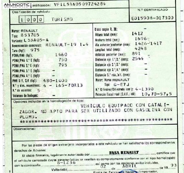 Faro izq. de modelos