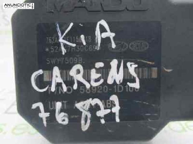 Abs 196133 kia carens (un) concept 2.0