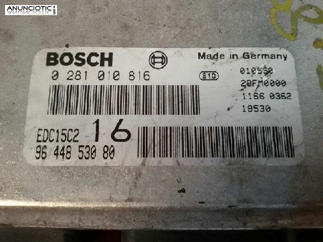 161616 centralita citroen jumpy 2.0 hdi