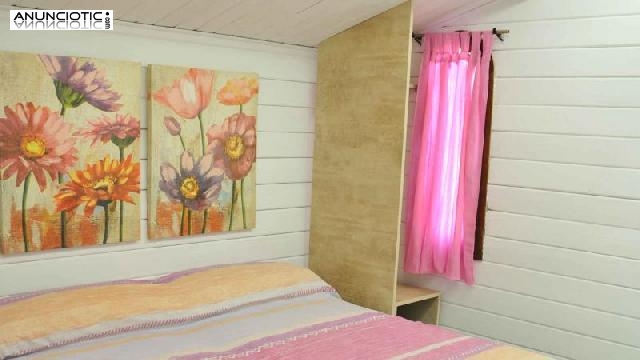 Casita de madera de 1 hab&iacute;tacion