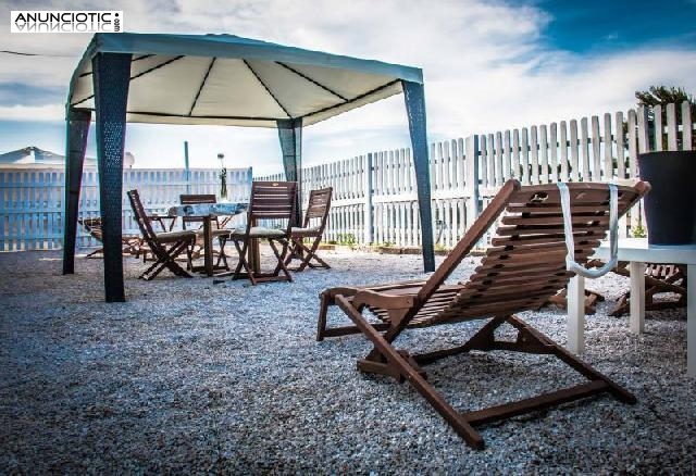 Casa con s&uacute;per terraza a 50 metros del mar