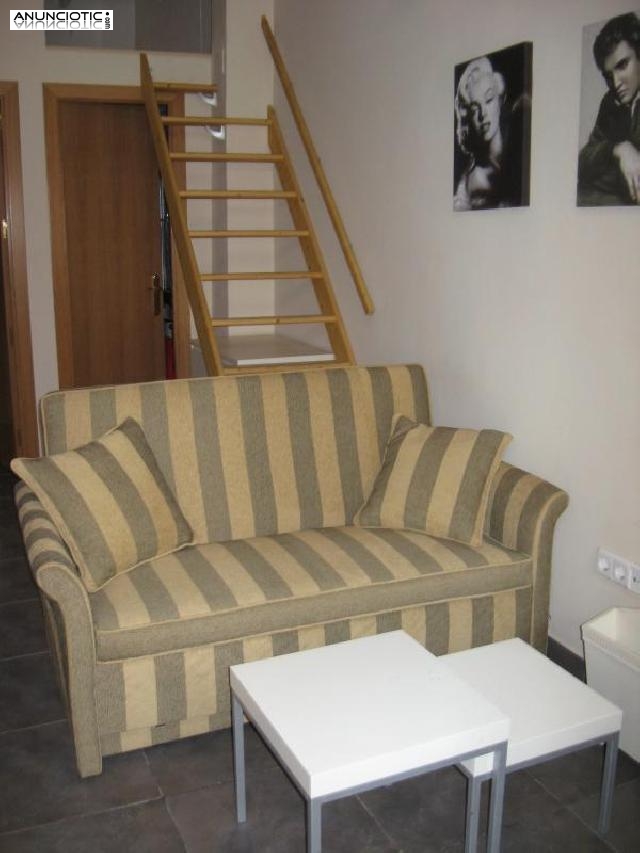 Se alquila estudio-loft en barrio caba&ntilde;al, muy