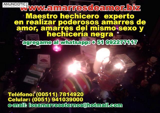Pondr&eacute; un camino de luz en tu vida, amarres amorosos y conjuros vudu