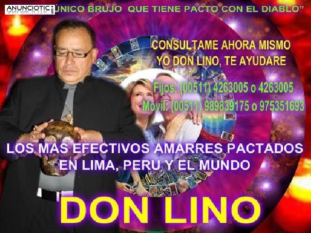 AMARRES PACTADOS LOS MAS FUERTES DEL MUNDO-DON LINO &Uacute;NICO EN SUDAMERICA