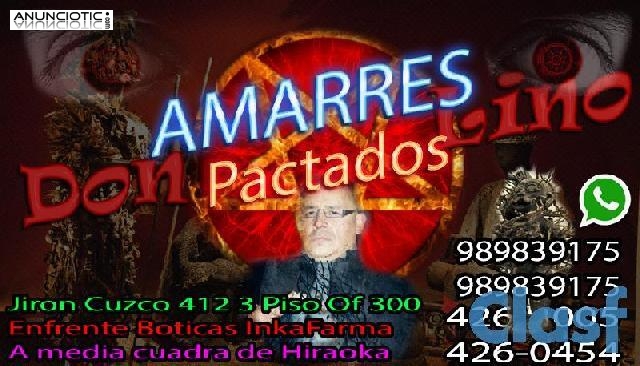 AMARRES PACTADOS LOS MAS FUERTES DEL MUNDO-DON LINO &Uacute;NICO EN LATINOAMERICA