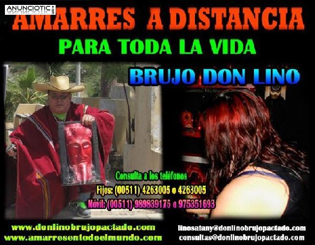 AMARRES PACTADOS LOS MAS FUERTES DEL MUNDO-DON LINO &Uacute;NICO EN LATINOAMERICA