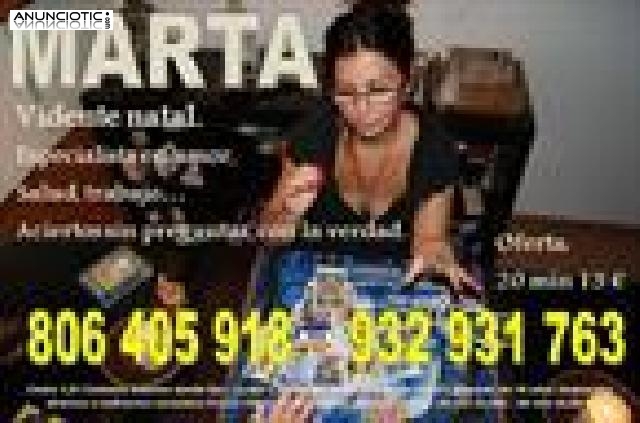 Marta vidente medium. acierto seguro, 13� 20 min. tarot 806405918