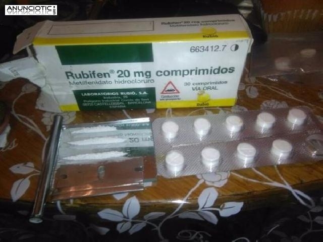 Rubifen,Ritalin,Concerta,Trankimazin,Adderall,sibutramina etc