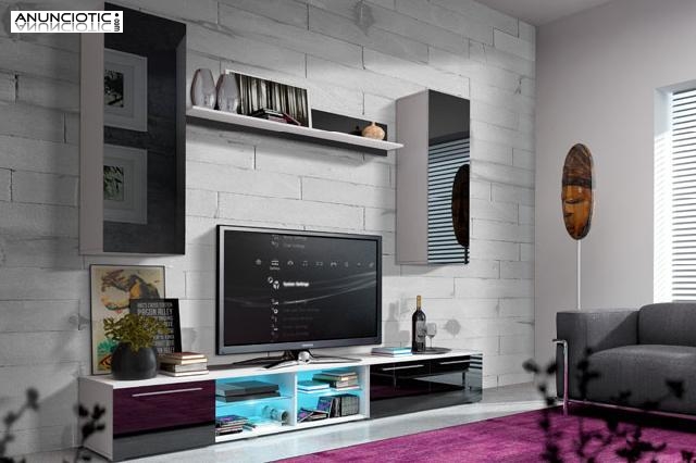 Sal&oacute;n: conjunto muebles mod daniela