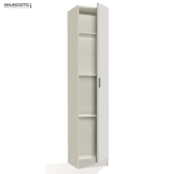 Armario multiusos blanco 1 puerta modelo