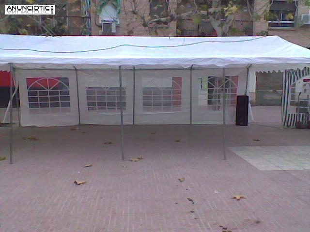 Vendo carpas econ&oacute;micas 8x5 pe