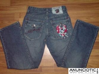 ED hardy jeans para hombres