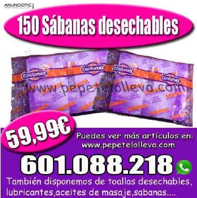 150 s&aacute;banas desechables 59,99 � pepetelolleva.com