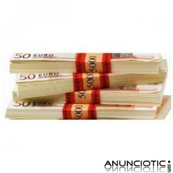 oferta de pr&eacute;stamo de dinero tiene todas las personas seriedad