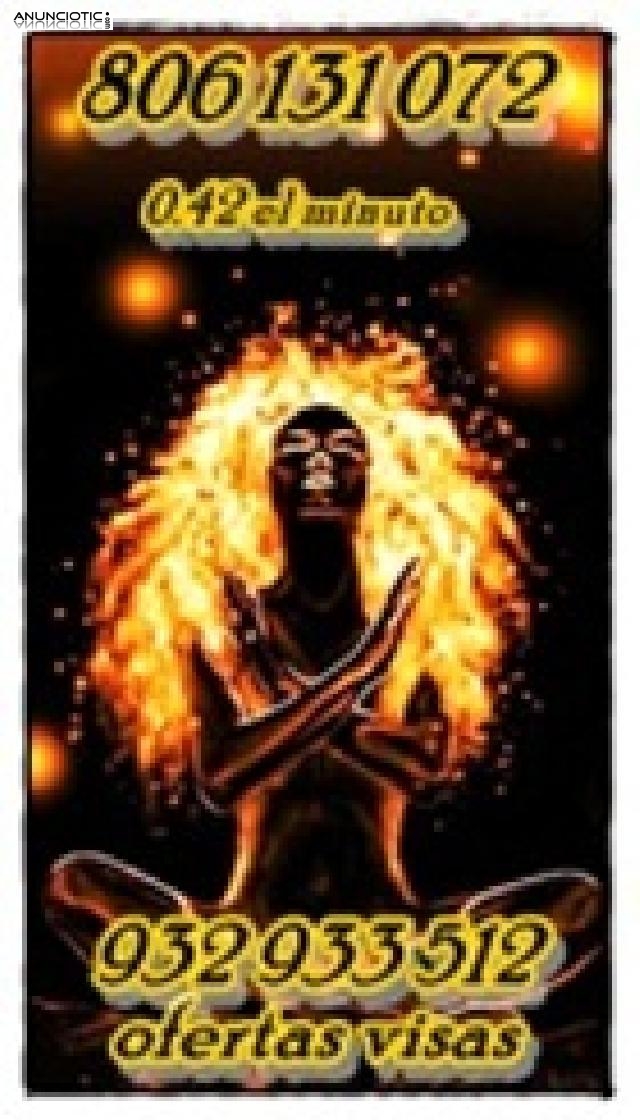 Tarot econ&oacute;mico 806 -002-858 - 0,42/0,79 cm y visa 933 800 803