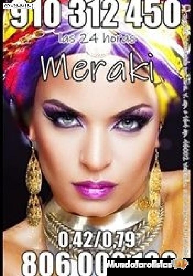 VIDENCIA Y TAROT MERAKI del Amor Promoci&oacute;n Visa 4� 15 min 910312450