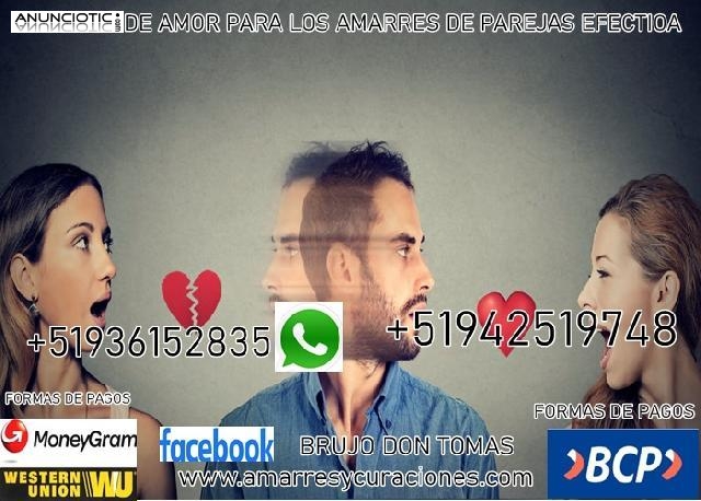 Uni&oacute;n de parejas  Amarres de amor efectivos